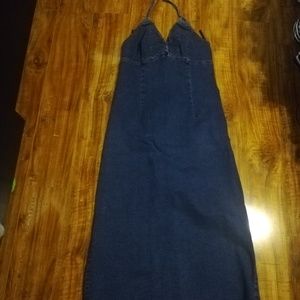 Denim dress